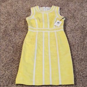 Calvin Klein Yellow Dress!